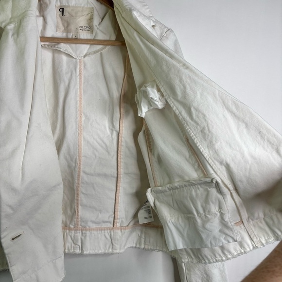 Anthropologie Pilcro Fray Hem Blazer size small - Picture 8 of 15